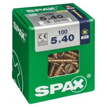 SPAX CP YELLOX 5x40mm L 