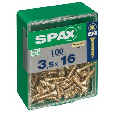 SPAX CP YELLOX 3,5x16mm M 