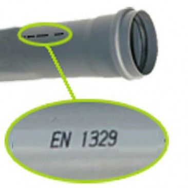 Ponta 1 M Pvc 50 Mm - En1329