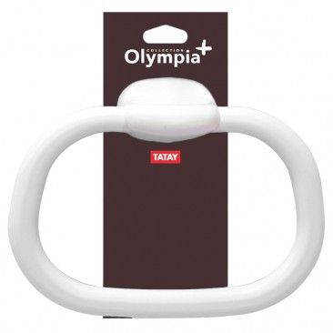 Toalheiro Argola Olympia Branco