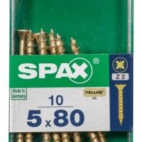 SPAX CP YELLOX 5x80mm M 