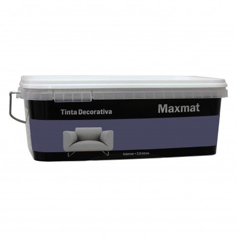 Tinta Decorativa Maxmat Azul Helsnquia 2,5L