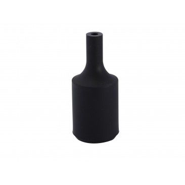 Casquilho Silicone E27 Preto