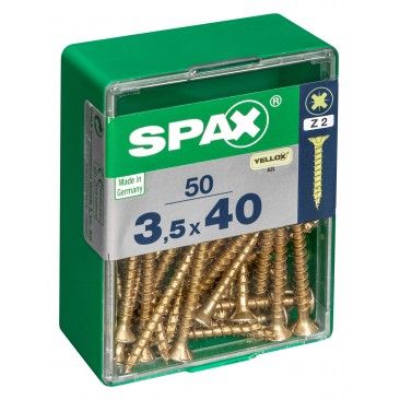 SPAX CP YELLOX 3,5x40mm M 