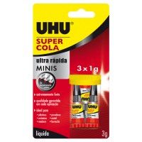 Cola UHU Super Minis 3X1G