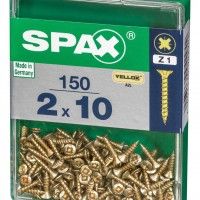 SPAX CP YELLOX 2x10mm M