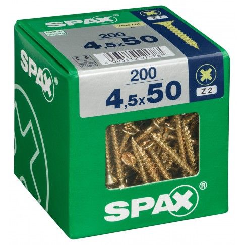 SPAX CP YELLOX 4,5x50mm XL 