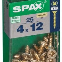 SPAX CP YELLOX 4x12mm S 