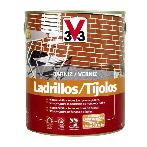 Verniz para Exterior Tijolos Mate 2,5L