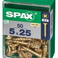 SPAX CP YELLOX 5x25mm M 