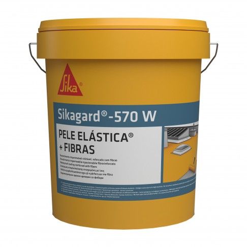 Sikagard 570 W Pele Elstica + Fibras 18Kg