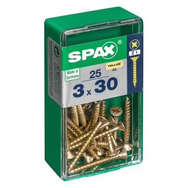 SPAX CP YELLOX 3x30mm S 