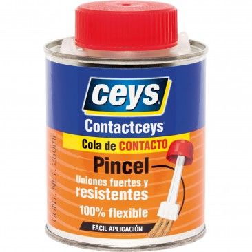 Cola de Contacto CEYS com pincel 1/4L