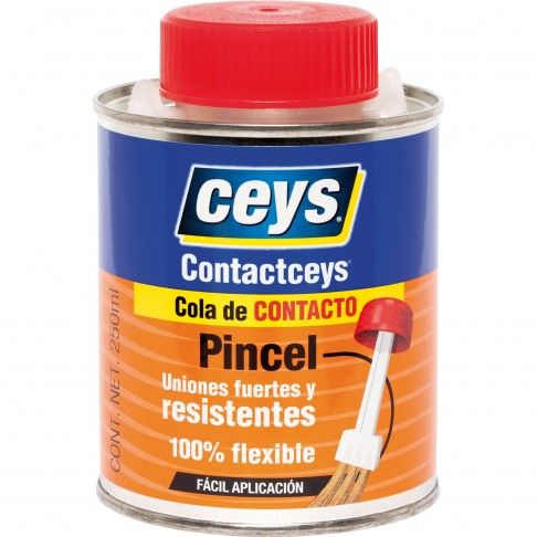 Cola de Contacto CEYS com pincel 1/4L