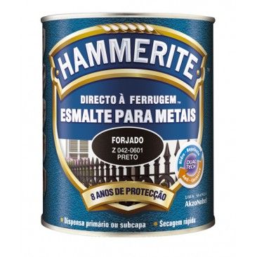 Esmalte HAMMERITE Antioxidante Preto 0,75L