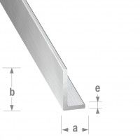 Perfil ngulo alumnio 10x40mm - 1m