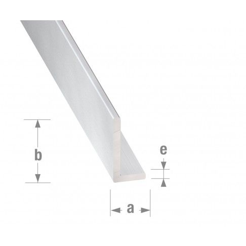 Perfil ngulo Alumnio 15x20mm-1m