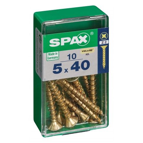 SPAX CP YELLOX 5x40mm S 