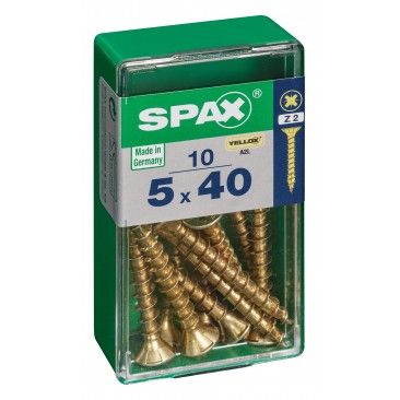 SPAX CP YELLOX 5x40mm S 