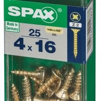 SPAX CP YELLOX 4x16mm S 