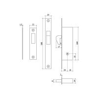 Fechadura Segurana 415 Inox