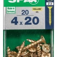 SPAX CP YELLOX 4x20mm S