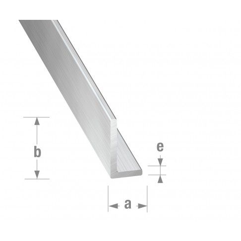 Perfil  ngulo Alumnio Bruto 15x25mm-2m