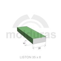 Ripa Abeto Aplainada 08x35x2400mm