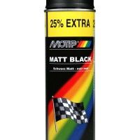 Spray Auto RAL 9005 Preto Mate 500ml