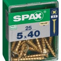 SPAX CP YELLOX 5x40mm M 