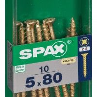 SPAX CP YELLOX 5x80mm M 