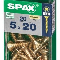 SPAX CP YELLOX 5x20mm S