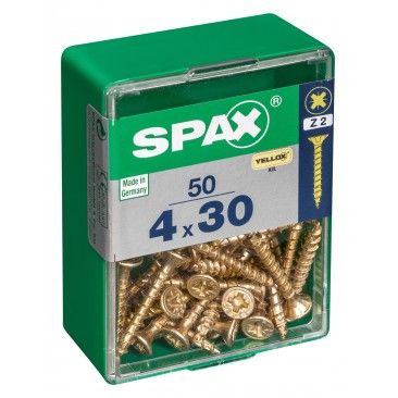 SPAX CP YELLOX 4x30mm M 