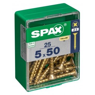 SPAX CP YELLOX 5x50mm M 