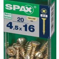 SPAX CP YELLOX 4,5x16mm S 