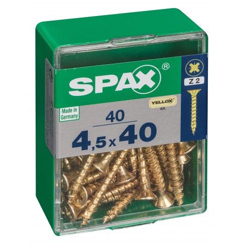 SPAX CP YELLOX 4,5x40mm M 