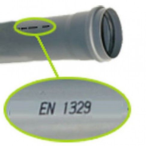 Ponta 1 M Pvc 125 Mm - En1329