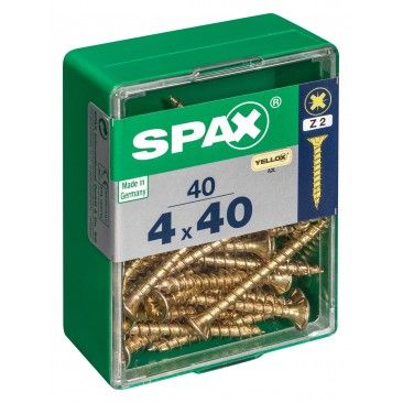 SPAX CP YELLOX 4x40mm M 