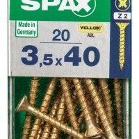 SPAX CP YELLOX 3,5x40mm S 