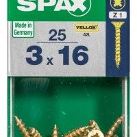 SPAX CP YELLOX 3x16mm S