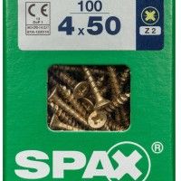 SPAX CP YELLOX 4x50mm L 