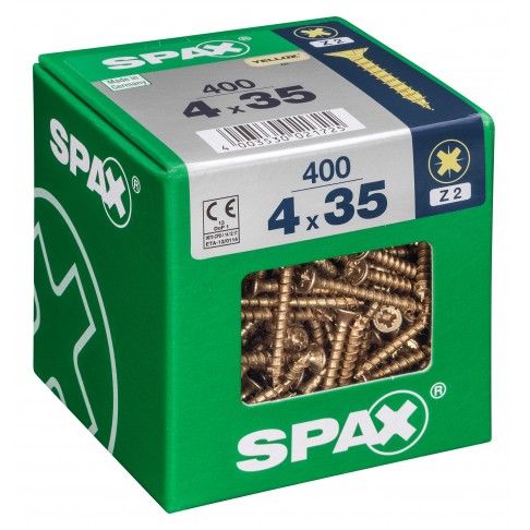 SPAX CP YELLOX 4x35mm XL 