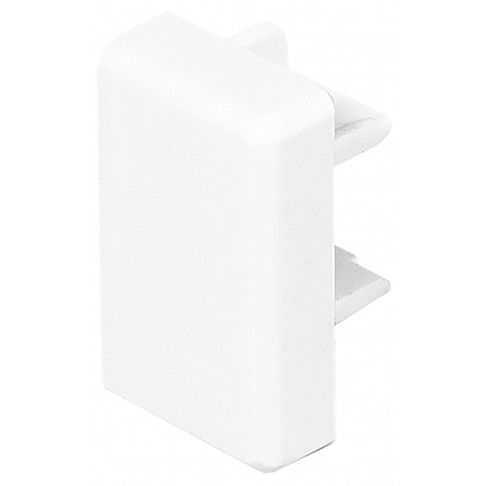 Topo para Calha 12x7mm Branco