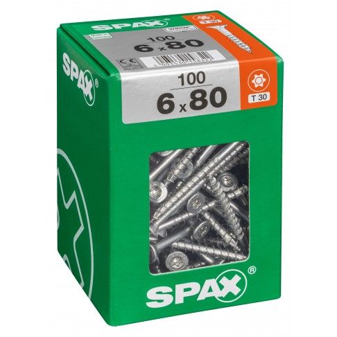 SPAX TRX CP  WIROX 6x80mm XXL 