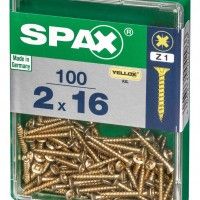 SPAX CP YELLOX 2x16mm M