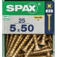 SPAX CP YELLOX 5x50mm M 