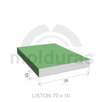 Ripa Abeto Aplainada 10x70x2400mm