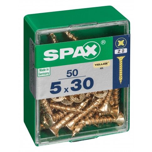 SPAX CP YELLOX 5x30mm M 