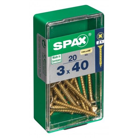 SPAX CP YELLOX 3x40mm S 