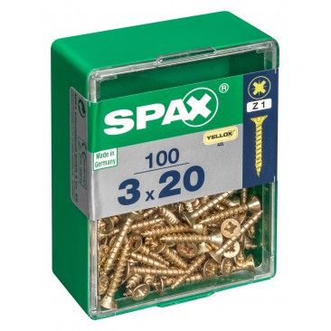 SPAX CP YELLOX 3x20mm M